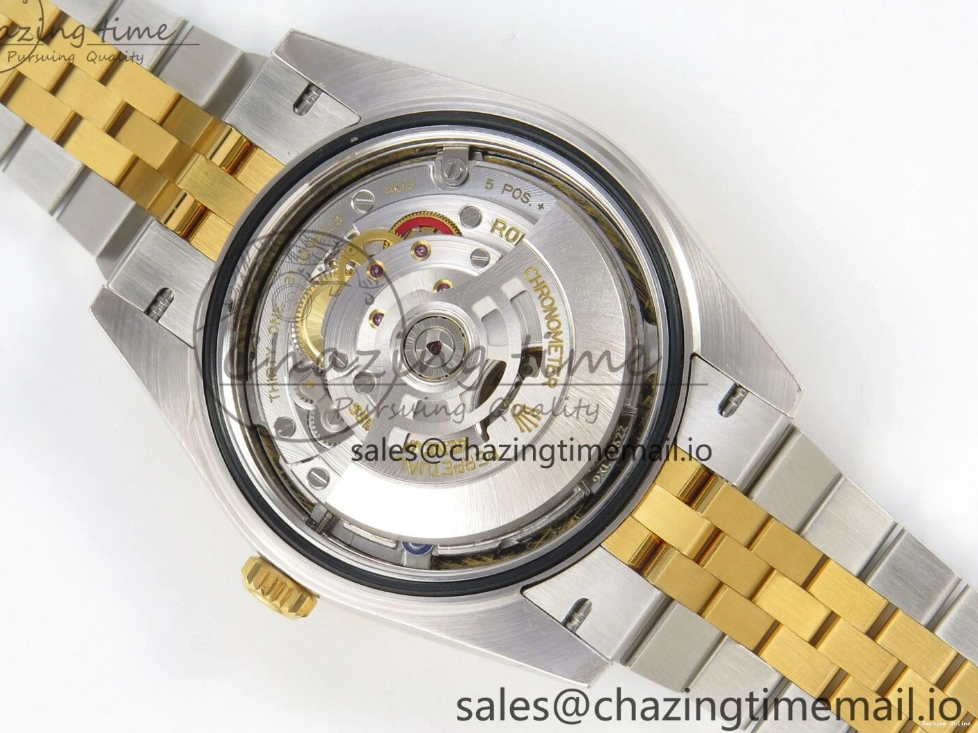 1227 DateJust 41 126333 SS YG ARF 1:1 Best Edition YG Stick Dial on Jubilee Bracelet SH3235 (Weighted) Effortless 216